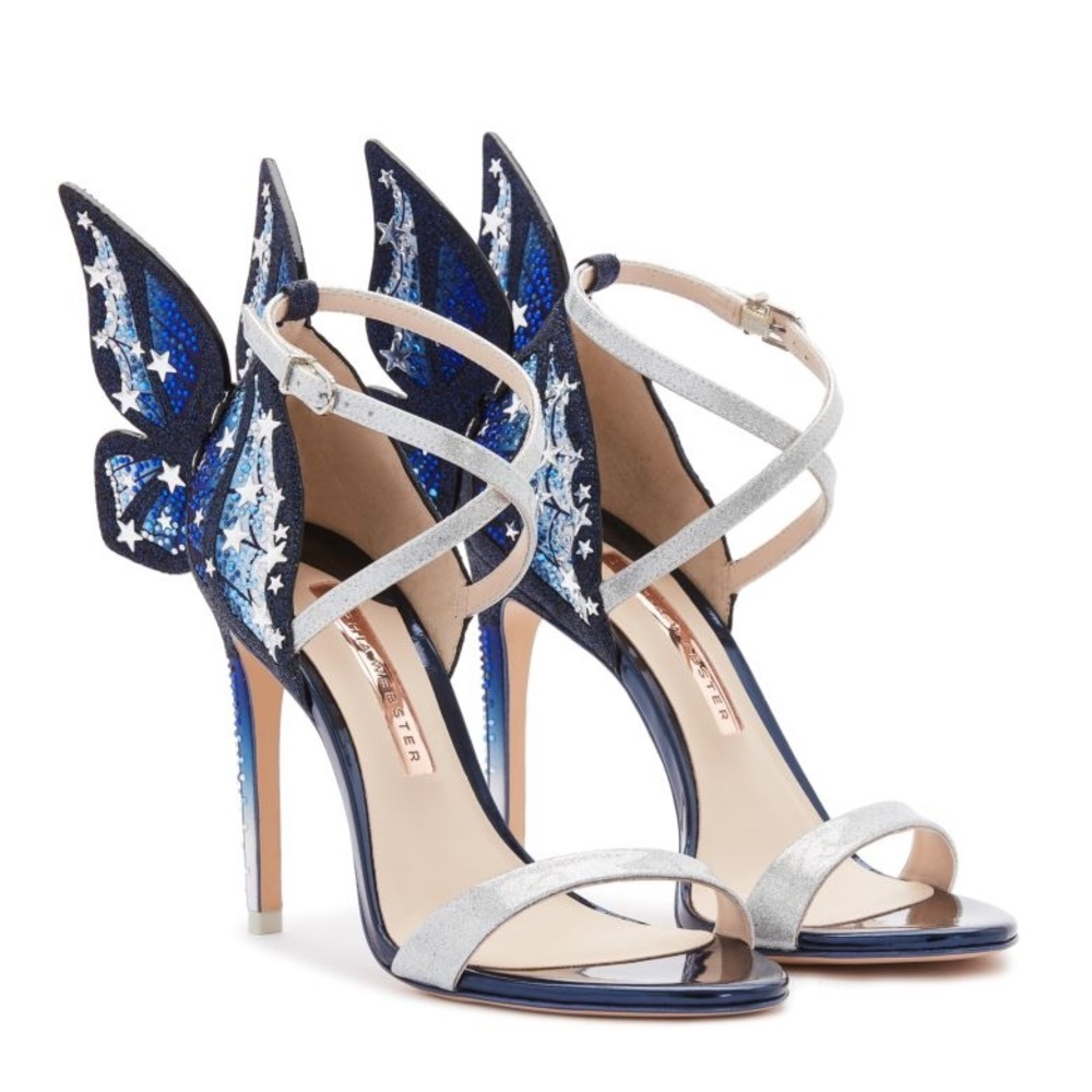 Stunning Embellished Sophia Webster Chiara Heels